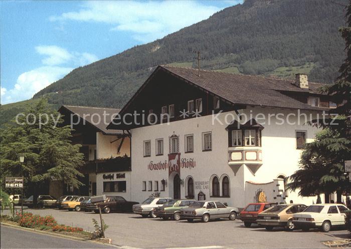 Partschins Parcines Hotel Gasthof Restaurant Roessl
