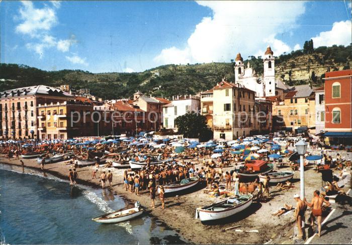 Laigueglia  spiaggia Strand