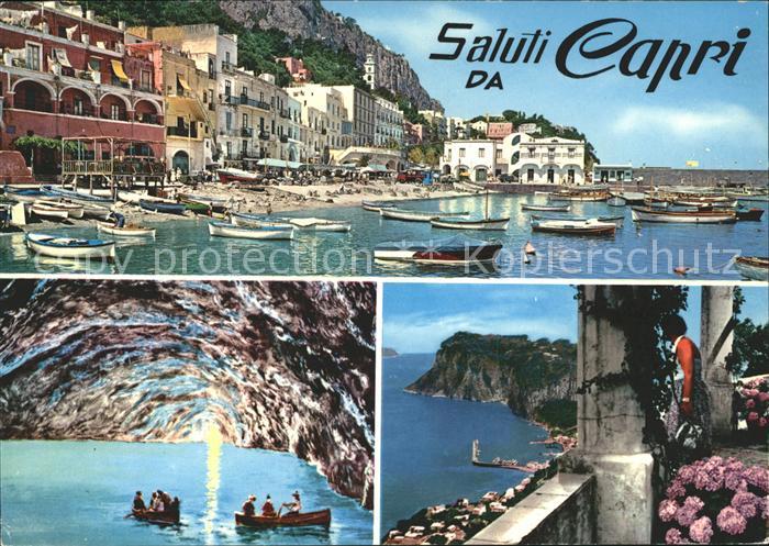 Capri Hafen porto Grotta