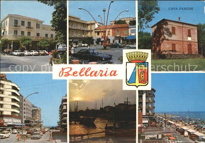Bellaria casa Panzini Hafenansicht Strand