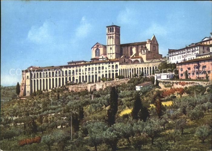 Assisi Umbria Convento Basilica S. Francesco Kloster Basilika des St. Franziskus