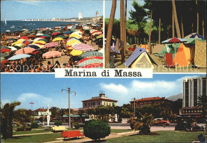 Marina di Massa Strand spiaggia Stadt Camping