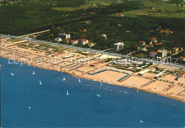 Marina di Pietrasanta Fliegeraufnahme