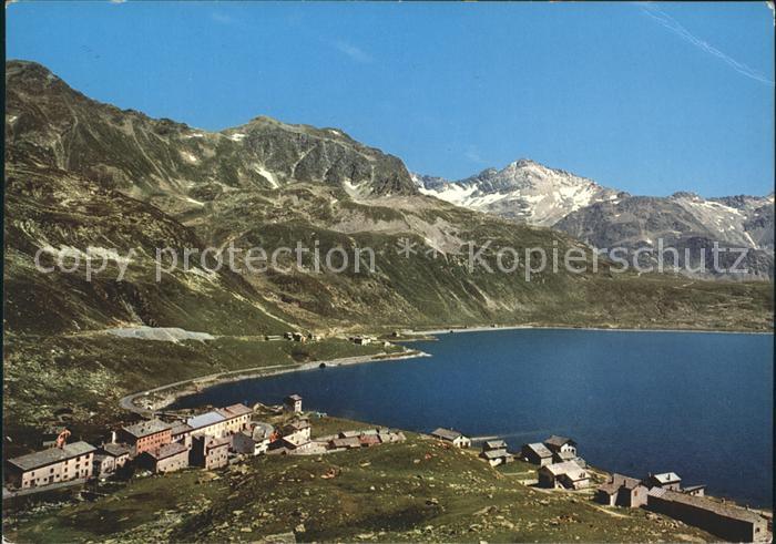 Montespluga Berglandschaft am See