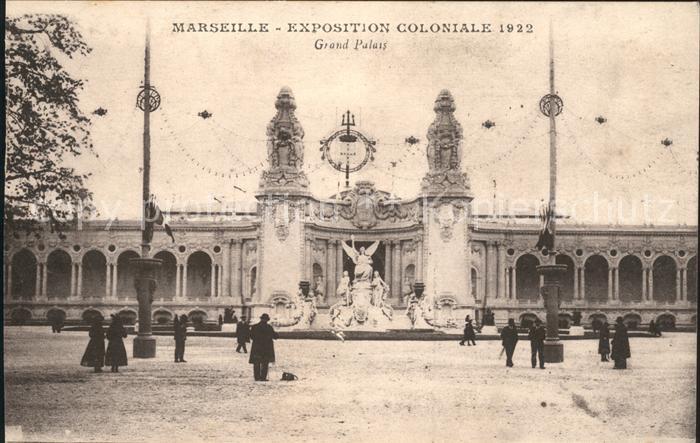 Exposition Coloniale Marseille 1922  Grand Palais
