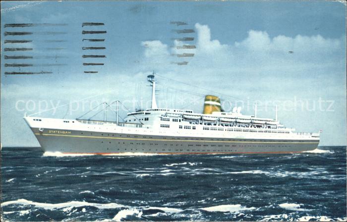 Dampfer Oceanliner S.S. Statendam