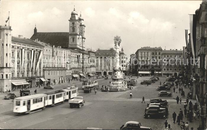 Strassenbahn Linz an der Donau Hauptplatz