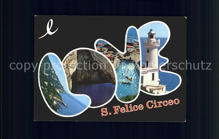 Leuchtturm Lighthouse S. Felice Circeo