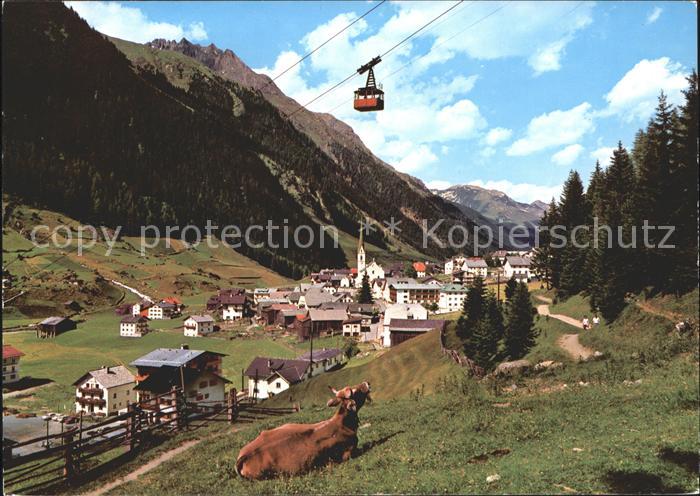 Seilbahn Silvretta Ischgl Kuh