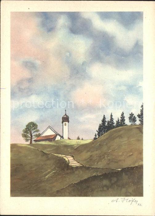 Kuenstlerkarte A. Hoefer Aus der Ostmark Nr. 32/14
