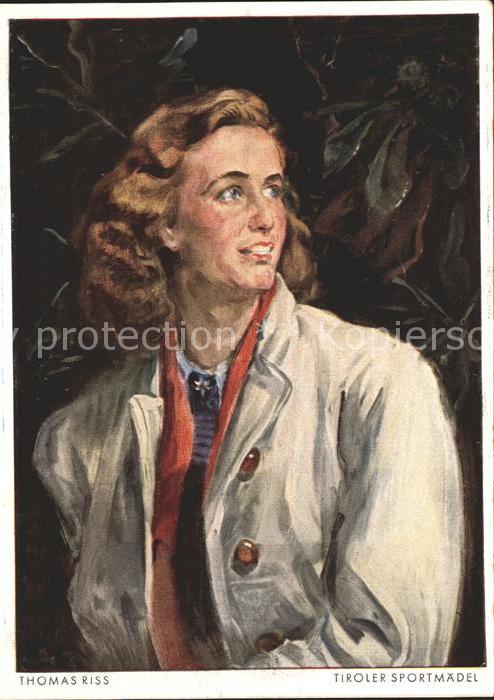 Riss Thomas Tiroler Sportmaedel Nr. 20/1467 Korn-Verlag