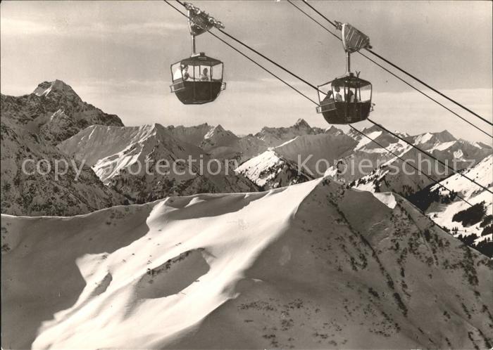 Seilbahn Kanzelwand Kleinwalsertal Riezlern Widd