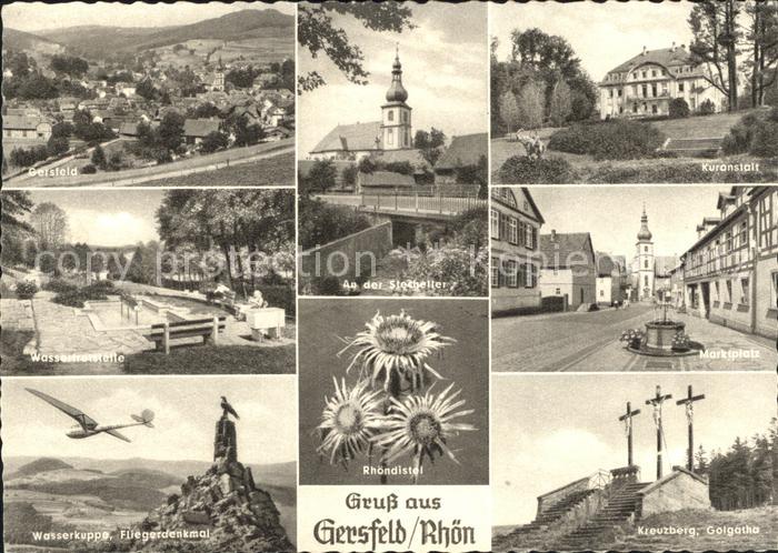 Segelflug Gliding Vol-Voile Vuolo-a-Vela Wasserkuppe Fliegerdenkmal Gersfeld Rhö