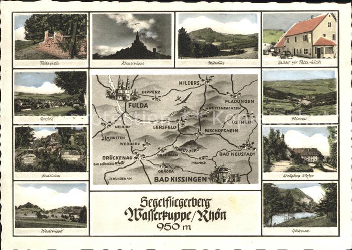 Segelflug Gliding Vol-Voile Vuolo-a-Vela Segelfliegerberg Wasserkuppe/Rhön Gasth