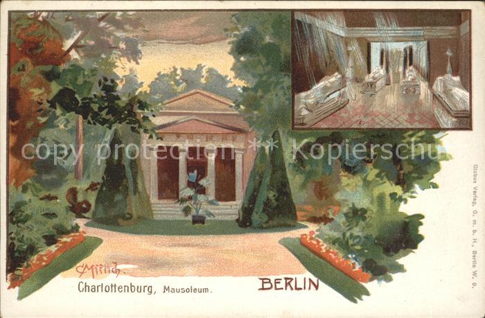 Muench C. Berlin Charlottenburg Mausoleum