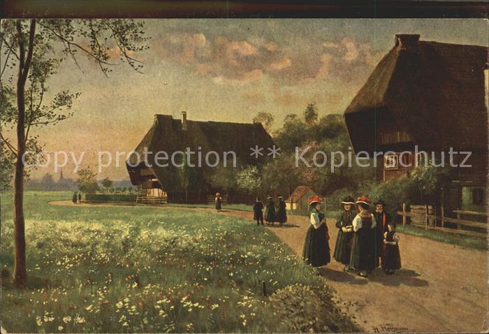 Hoffmann Heinrich Schwarzwald Sonntag-Morgen Nr. 124