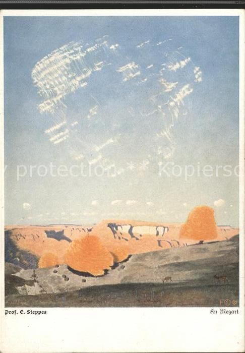 Steppes Edmund Prof. An Mozart Schwäbischen Alb Nr. 7005