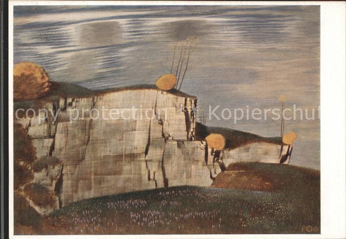 Steppes Edmund Prof. Drei Felsen Nr. 7003