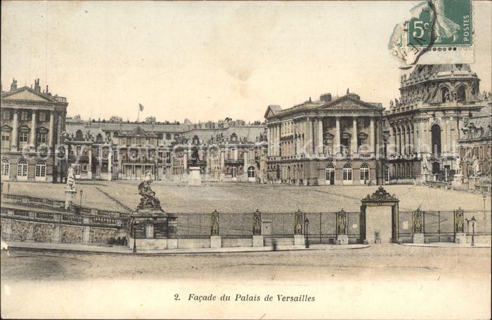Versailles Yvelines Facade du Palais