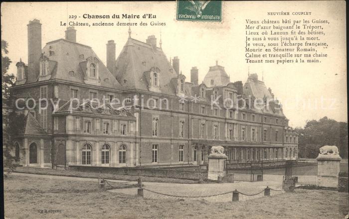 Eu 76 Chateau Chanson du Maire