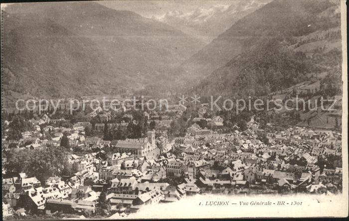 Luchon Haute-Garonne Vue generale et les Montagnes