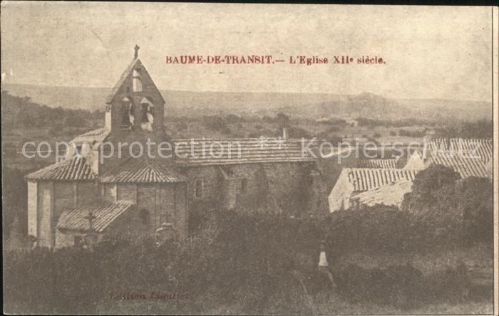 La Baume-de-Transit Eglise XII siecle