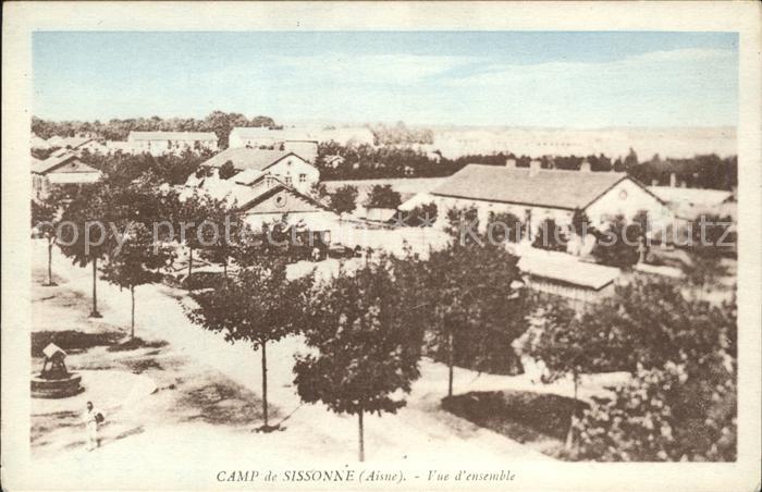 Sissonne Aisne Vue d_ensemble du Camp
