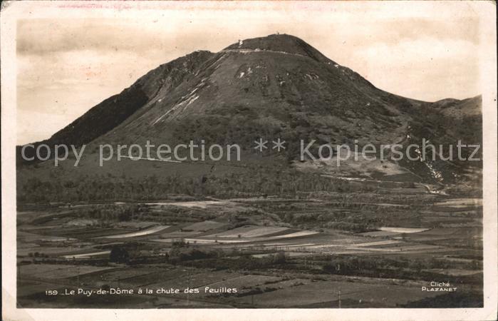 Puy-de-Dome a la chute des Feuilles Panorama