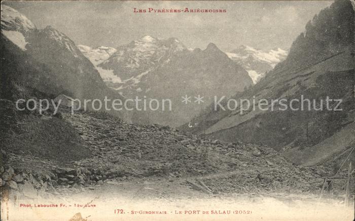 Saint Gironnais Port de Salau Pyrenees Ariegeoises