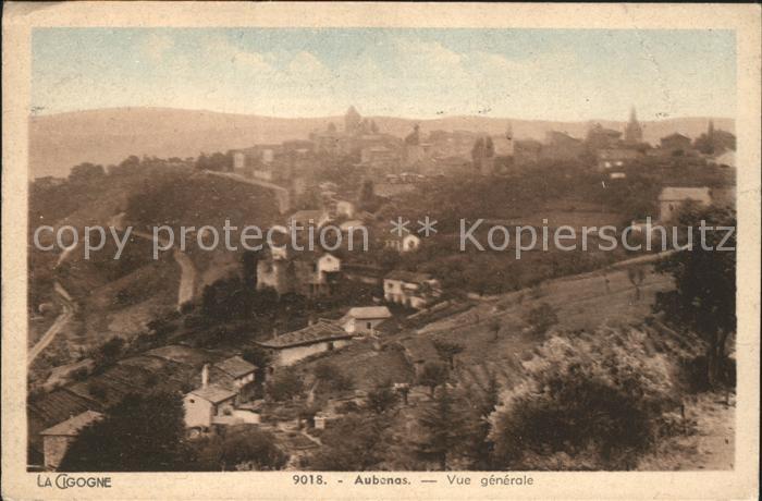 Aubenas Vue generale