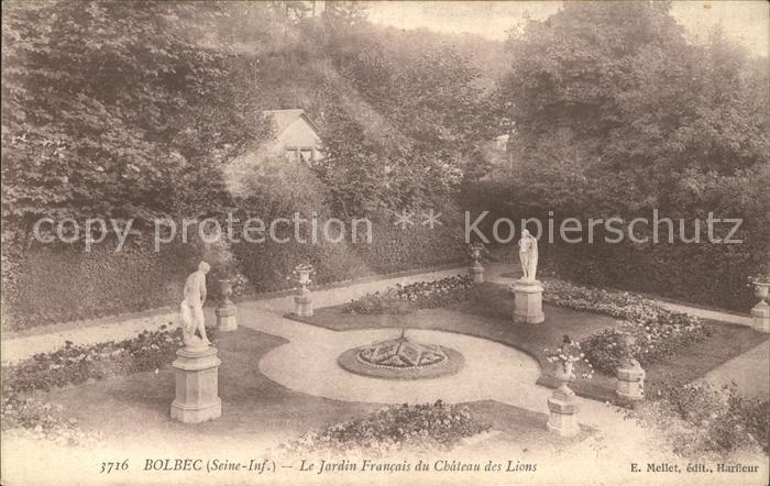 Bolbec Jardin Francois du Chateau des Lions St