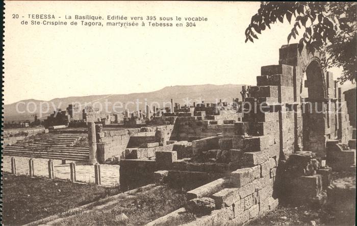 Tebessa Basilique Ruinen Antike