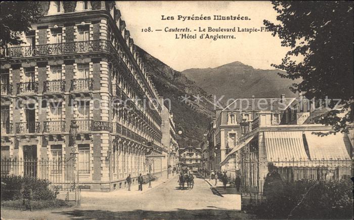 Cauterets Boulevard Latapie Flurin Hotel d_Anglet