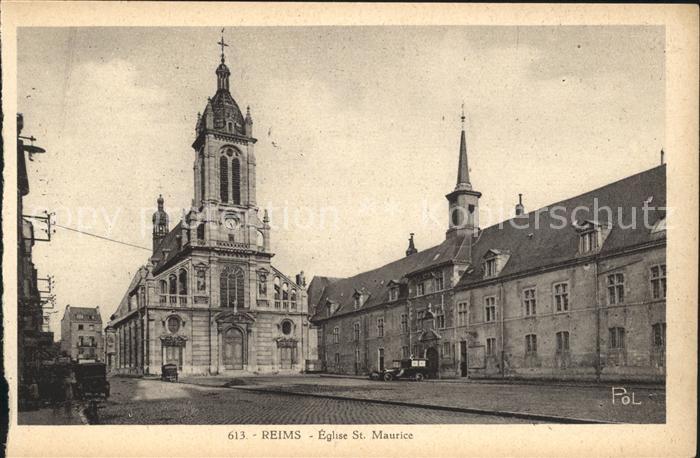 Reims Champagne Ardenne Eglise Saint Maurice