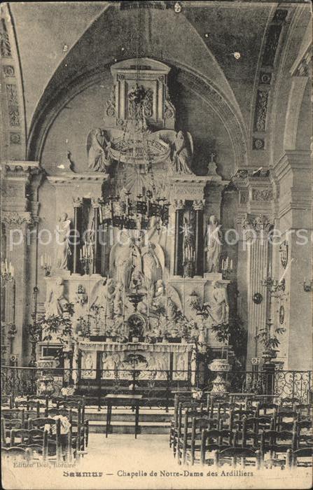 Saumur Chapelle de Notre Dame des Ardilliers Altar