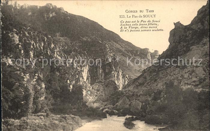 Gorges du Tarn Le Pas de Soucy