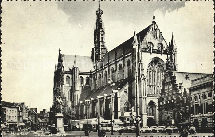 Haarlem Oude St Bavo Kathedraal Kathedrale Denkmal
