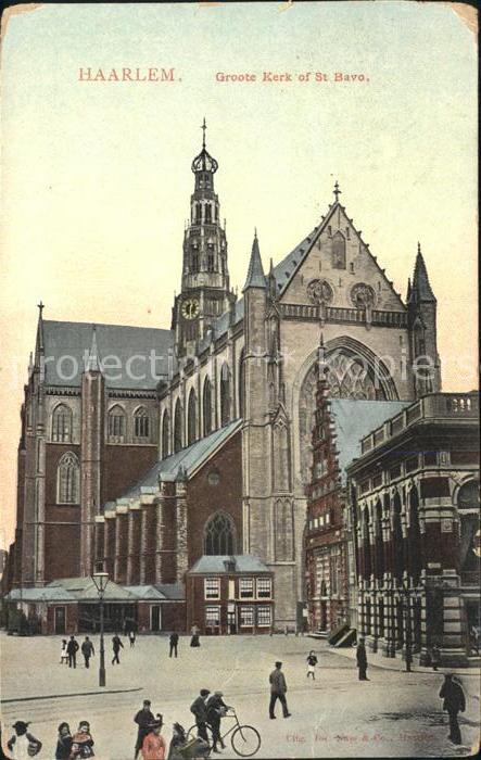 Haarlem Groote Kerk of St Bavo Kathedraal Kathedrale