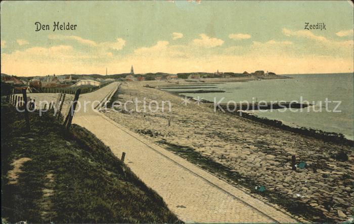 Den Helder Zeedijk Deich