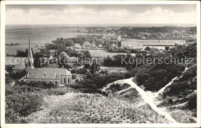 Schoorl Gezicht op Catrijp Kerk