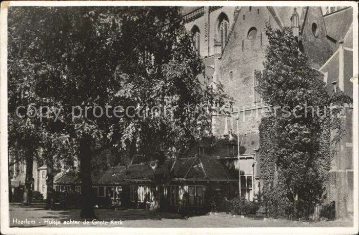 Haarlem Huisje achter de Grote Kerk