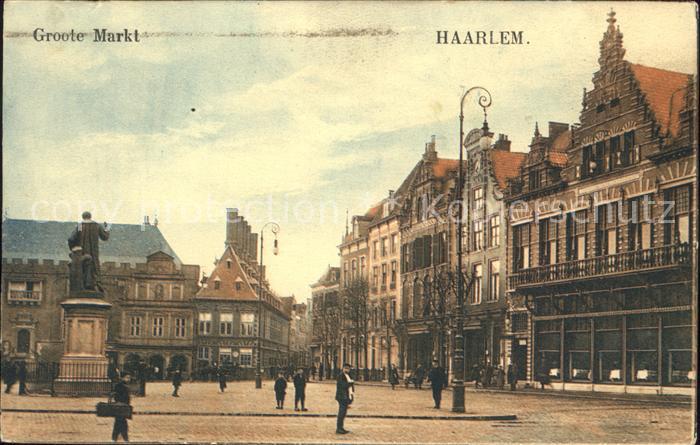 Haarlem Groote Markt Monument Denkmal