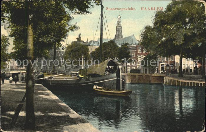 Haarlem Spaarnegezicht Schiff