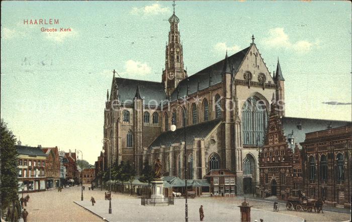 Haarlem Groote Kerk Denkmal