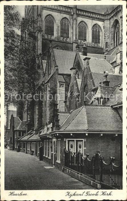 Haarlem Zijkant Groote Kerk