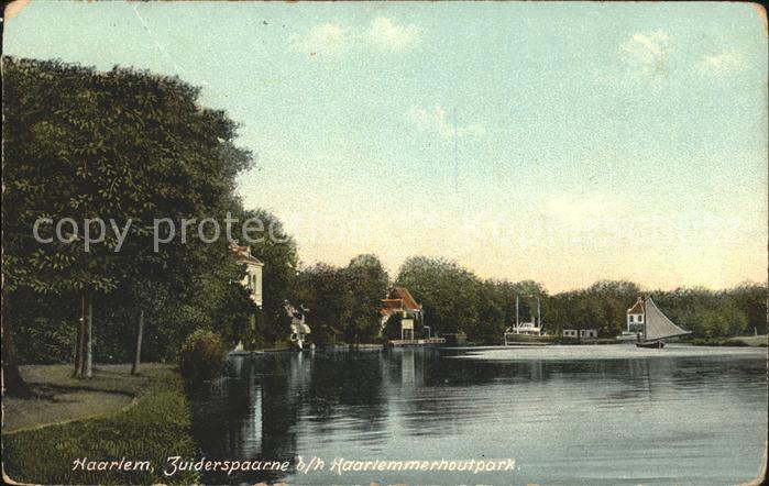 Haarlem Zuiderspaarne Haarlemmerhoutpark