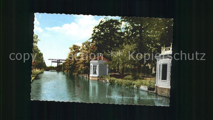 Edam Schepenmakersdijk met theekoepels