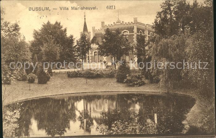 Bussum Villa Mariaheuvel Teich