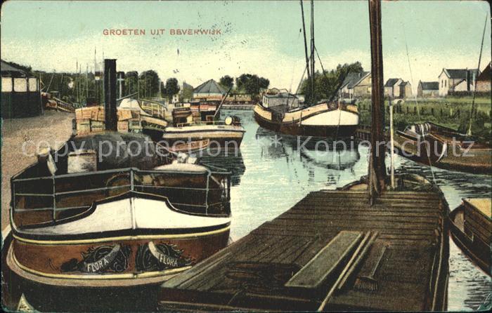 Beverwijk Hafen Fischerboot Kahn