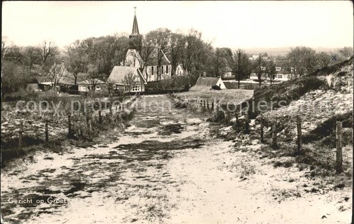 Groet Schoorl Blick zur Kirche